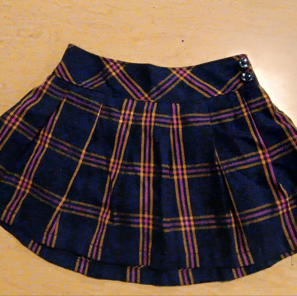 Garanimals Plaid Pleated Girls Skort Size 3T